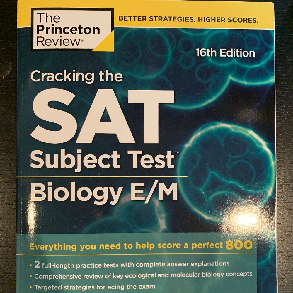 Cracking the SAT Subject Test in Biology E/M